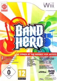 Band Hero Wii  box art